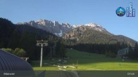 Archived image Webcam Biberwier Base Station Marienbergbahn 07:00