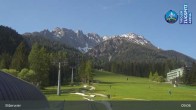 Archived image Webcam Biberwier Base Station Marienbergbahn 08:00