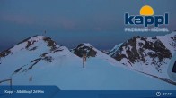 Archived image Webcam Alblittkopfbahn Top Station - Kappl 07:00