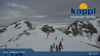 Archived image Webcam Alblittkopfbahn Top Station - Kappl 10:00