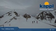 Archived image Webcam Alblittkopfbahn Top Station - Kappl 14:00