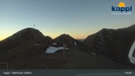 Archived image Webcam Alblittkopfbahn Top Station - Kappl 18:00
