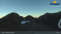 Archived image Webcam Alblittkopfbahn Top Station - Kappl 04:00