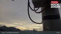 Archiv Foto Webcam Jerzens - Hochzeiger Mittelstation 20:00