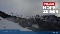 Archived image Webcam Jerzens - Zirbenbahn Bergstation 14:00