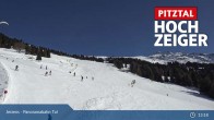 Archived image Webcam Jerzens - Zirbenbahn Bergstation 12:00