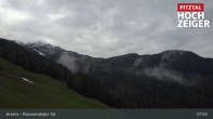 Archiv Foto Webcam Jerzens - Zirbenbahn Bergstation 07:00