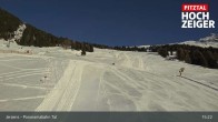 Archived image Webcam Jerzens - Zirbenbahn Bergstation 14:00