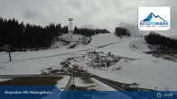 Archiv Foto Webcam Kaprun: Blick von der Bergstation Maiskogelbahn 14:00