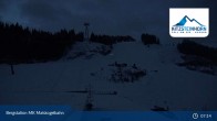 Archived image Webcam Kaprun: View Top Station Maiskogelbahn 06:00