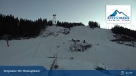 Archiv Foto Webcam Kaprun: Blick von der Bergstation Maiskogelbahn 02:00