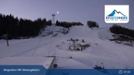 Archived image Webcam Kaprun: View Top Station Maiskogelbahn 06:00