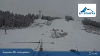 Archiv Foto Webcam Kaprun: Blick von der Bergstation Maiskogelbahn 07:00