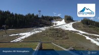 Archived image Webcam Kaprun: View Top Station Maiskogelbahn 08:00