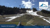 Archiv Foto Webcam Kaprun: Blick von der Bergstation Maiskogelbahn 10:00