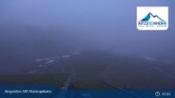 Archiv Foto Webcam Kaprun: Blick von der Bergstation Maiskogelbahn 02:00