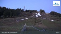 Archiv Foto Webcam Kaprun: Blick von der Bergstation Maiskogelbahn 04:00