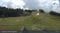 Archiv Foto Webcam Kaprun: Blick von der Bergstation Maiskogelbahn 10:00