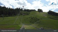 Archiv Foto Webcam Kaprun: Blick von der Bergstation Maiskogelbahn 14:00