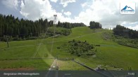 Archiv Foto Webcam Kaprun: Blick von der Bergstation Maiskogelbahn 17:00