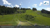 Archiv Foto Webcam Kaprun: Blick von der Bergstation Maiskogelbahn 14:00