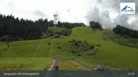 Archiv Foto Webcam Kaprun: Blick von der Bergstation Maiskogelbahn 12:00