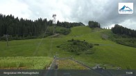 Archived image Webcam Kaprun: View Top Station Maiskogelbahn 14:00