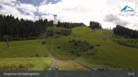 Archiv Foto Webcam Kaprun: Blick von der Bergstation Maiskogelbahn 14:00