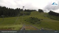 Archiv Foto Webcam Kaprun: Blick von der Bergstation Maiskogelbahn 14:00