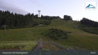 Archiv Foto Webcam Kaprun: Blick von der Bergstation Maiskogelbahn 20:00