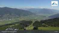 Archiv Foto Webcam Kaprun: Blick von der Bergstation Maiskogelbahn 10:00