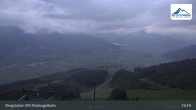 Archiv Foto Webcam Kaprun: Blick von der Bergstation Maiskogelbahn 18:00