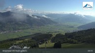 Archiv Foto Webcam Kaprun: Blick von der Bergstation Maiskogelbahn 08:00