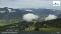 Archiv Foto Webcam Kaprun: Blick von der Bergstation Maiskogelbahn 08:00