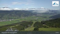 Archiv Foto Webcam Kaprun: Blick von der Bergstation Maiskogelbahn 12:00