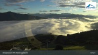 Archiv Foto Webcam Kaprun: Blick von der Bergstation Maiskogelbahn 06:00