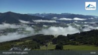 Archiv Foto Webcam Kaprun: Blick von der Bergstation Maiskogelbahn 09:00