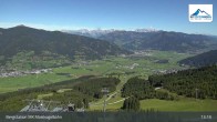 Archiv Foto Webcam Kaprun: Blick von der Bergstation Maiskogelbahn 12:00