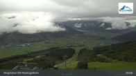 Archiv Foto Webcam Kaprun: Blick von der Bergstation Maiskogelbahn 09:00