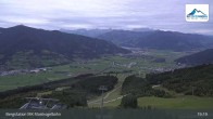Archiv Foto Webcam Kaprun: Blick von der Bergstation Maiskogelbahn 18:00