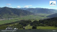 Archiv Foto Webcam Kaprun: Blick von der Bergstation Maiskogelbahn 09:00