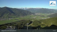 Archived image Webcam Kaprun: View Top Station Maiskogelbahn 16:00