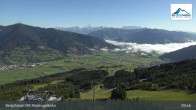 Archiv Foto Webcam Kaprun: Blick von der Bergstation Maiskogelbahn 09:00