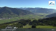 Archiv Foto Webcam Kaprun: Blick von der Bergstation Maiskogelbahn 08:00