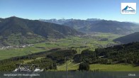 Archiv Foto Webcam Kaprun: Blick von der Bergstation Maiskogelbahn 09:00