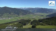 Archiv Foto Webcam Kaprun: Blick von der Bergstation Maiskogelbahn 10:00