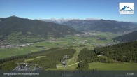 Archiv Foto Webcam Kaprun: Blick von der Bergstation Maiskogelbahn 14:00