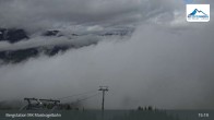 Archiv Foto Webcam Kaprun: Blick von der Bergstation Maiskogelbahn 14:00