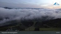 Archiv Foto Webcam Kaprun: Blick von der Bergstation Maiskogelbahn 06:00