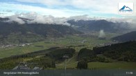 Archiv Foto Webcam Kaprun: Blick von der Bergstation Maiskogelbahn 10:00